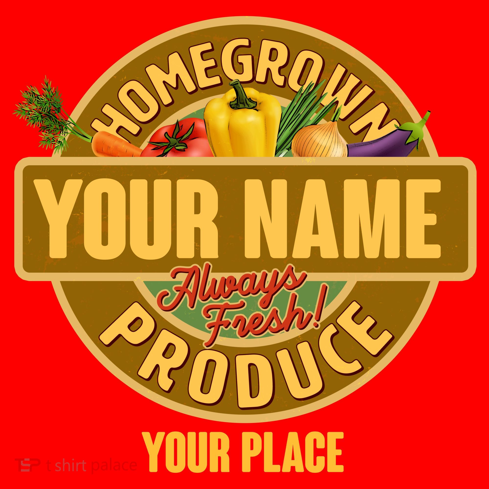 Personalize Home Homegrown Produce Custom Farmer Santa Hat