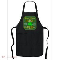 Personalize Irish Pub St Patricks Day Custom Apron thumb 0