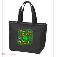 Personalize Irish Pub St Patricks Day Custom Tote Bag thumb 3