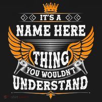 Personalize It's A Name Thing You Wouldn't Understand Custom Backpack thumb 2