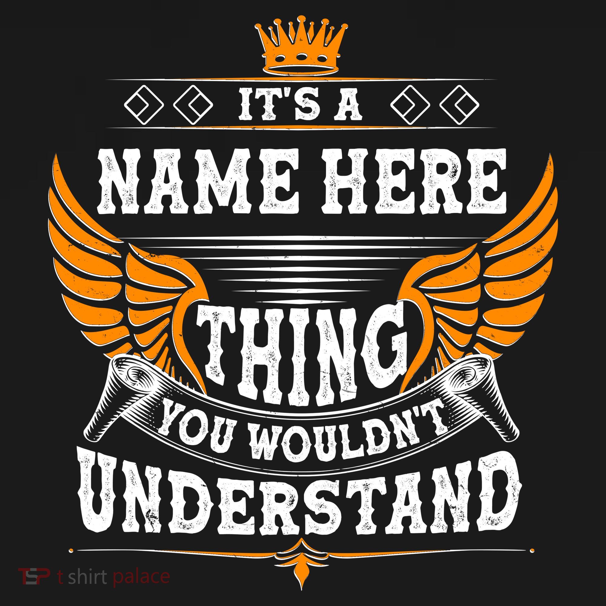 Personalize It's A Name Thing You Wouldn't Understand Custom Backpack