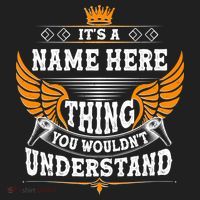Personalize It's A Name Thing You Wouldn't Understand Custom Tumbler thumb 3