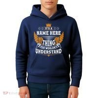 Personalize It's A Name Thing You Wouldn't Understand Custom Kids Hoodie thumb 4
