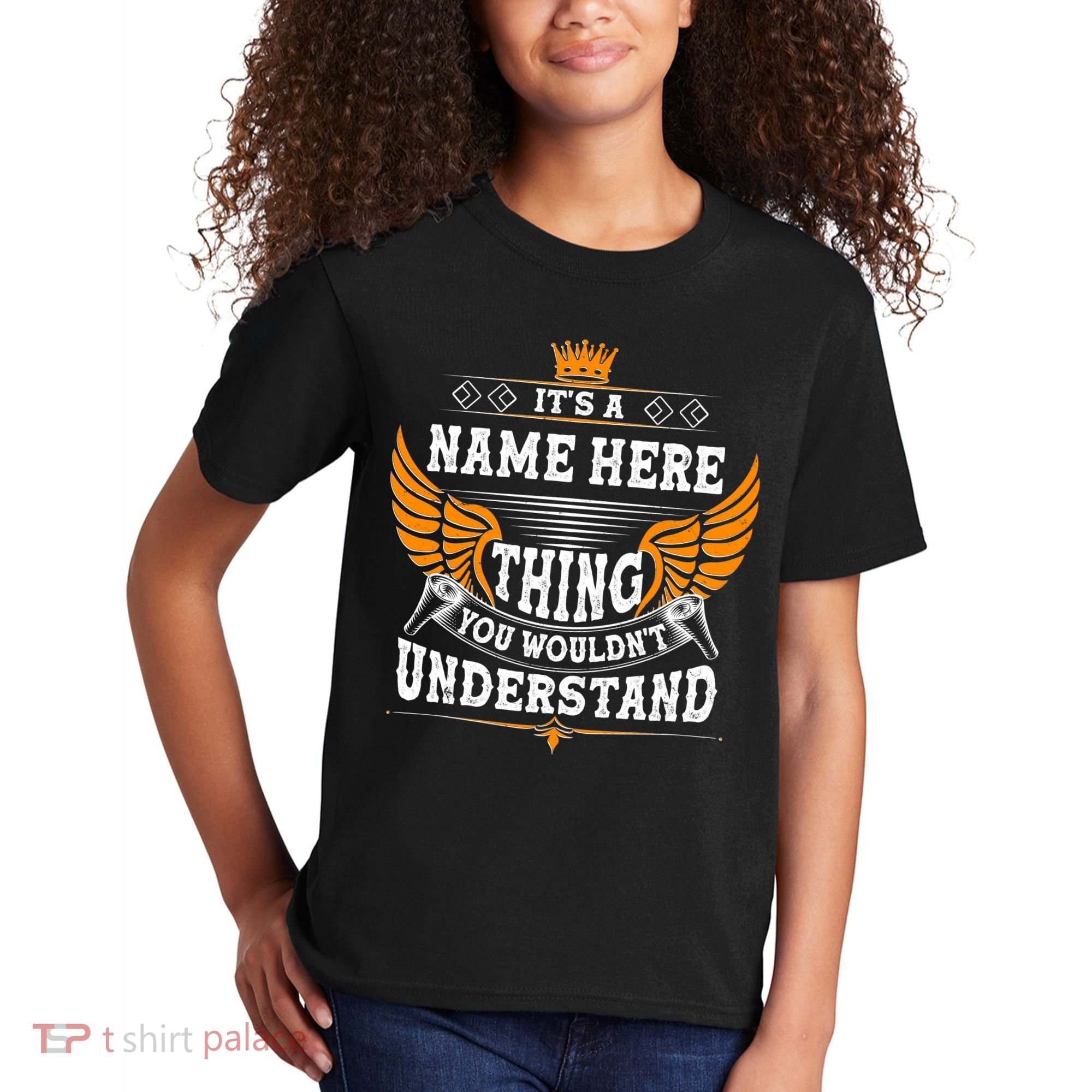 Personalize It's A Name Thing You Wouldn't Understand Custom Kids T-Shirt