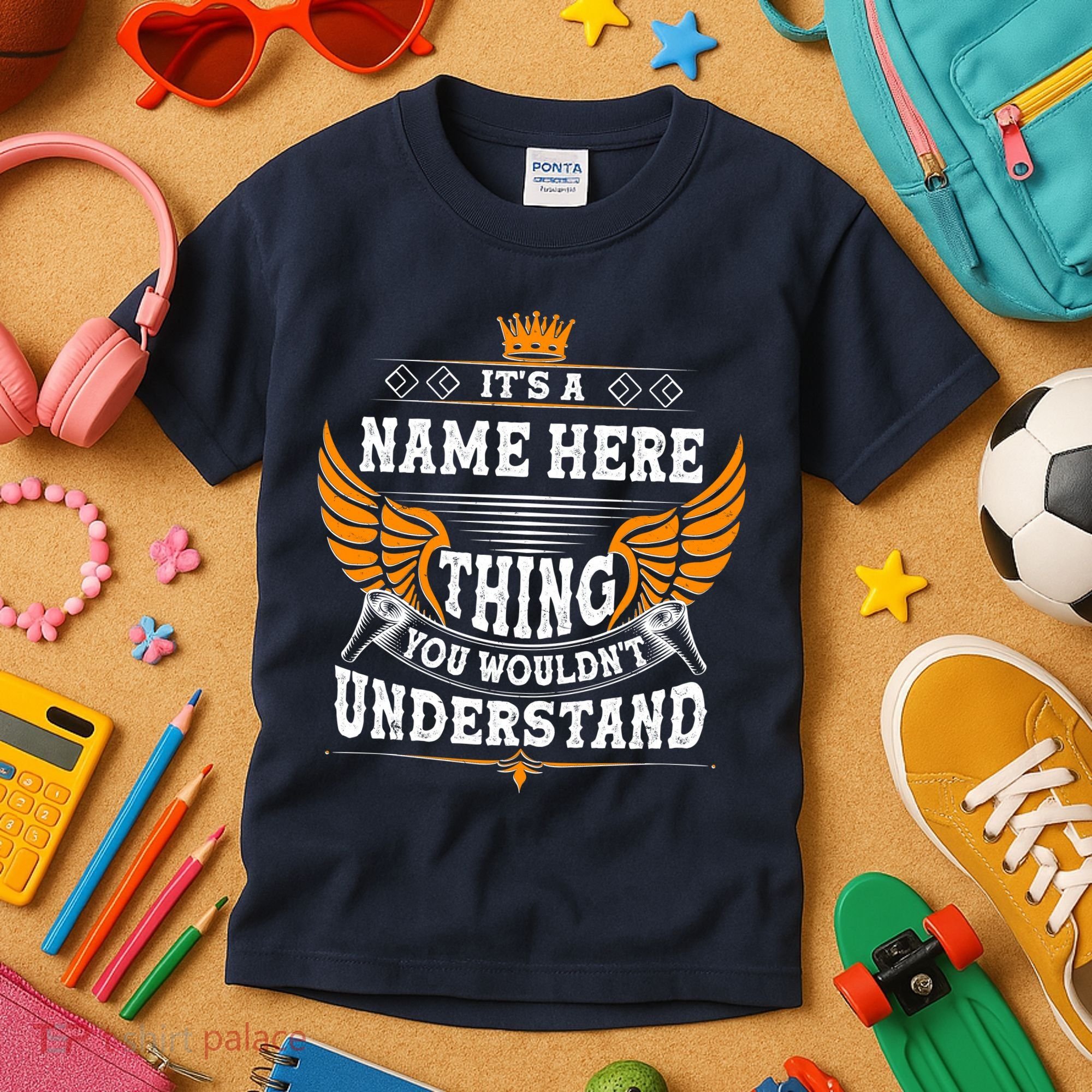 Personalize It's A Name Thing You Wouldn't Understand Custom Kids T-Shirt