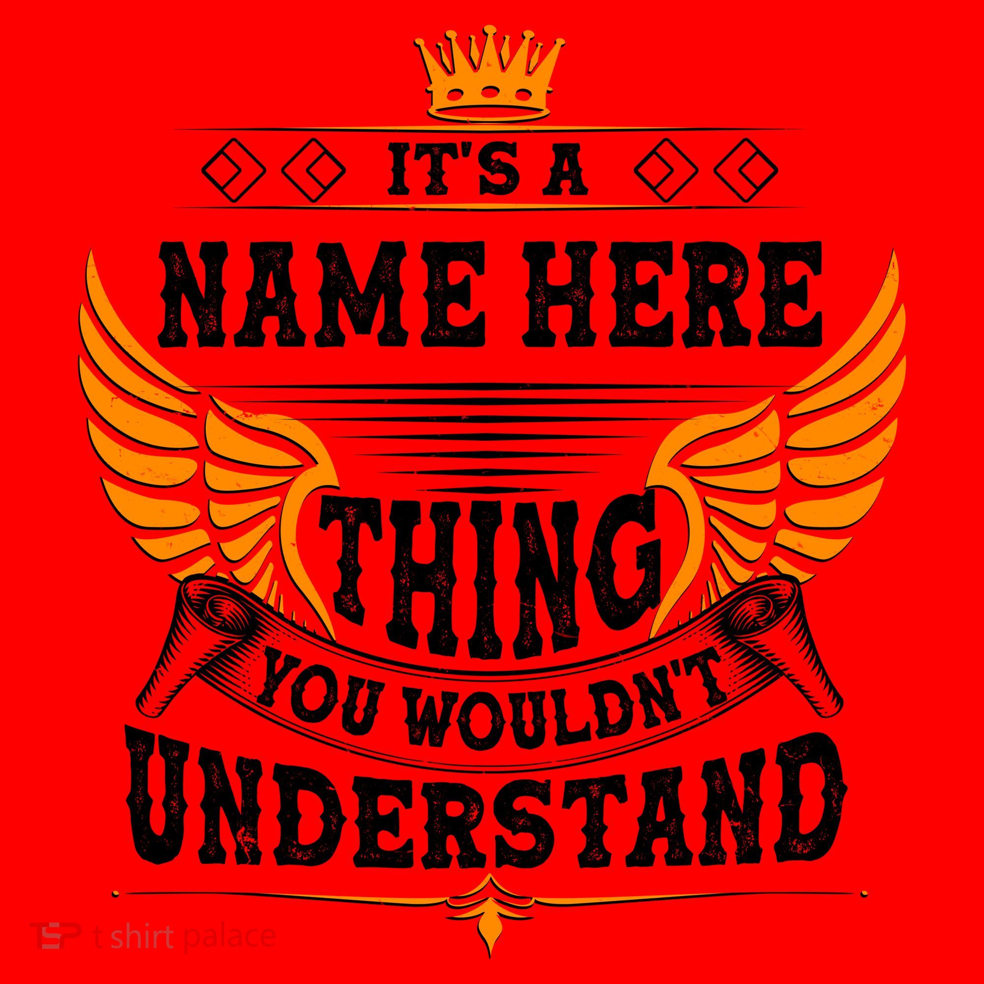 Personalize It's A Name Thing You Wouldn't Understand Custom Santa Hat