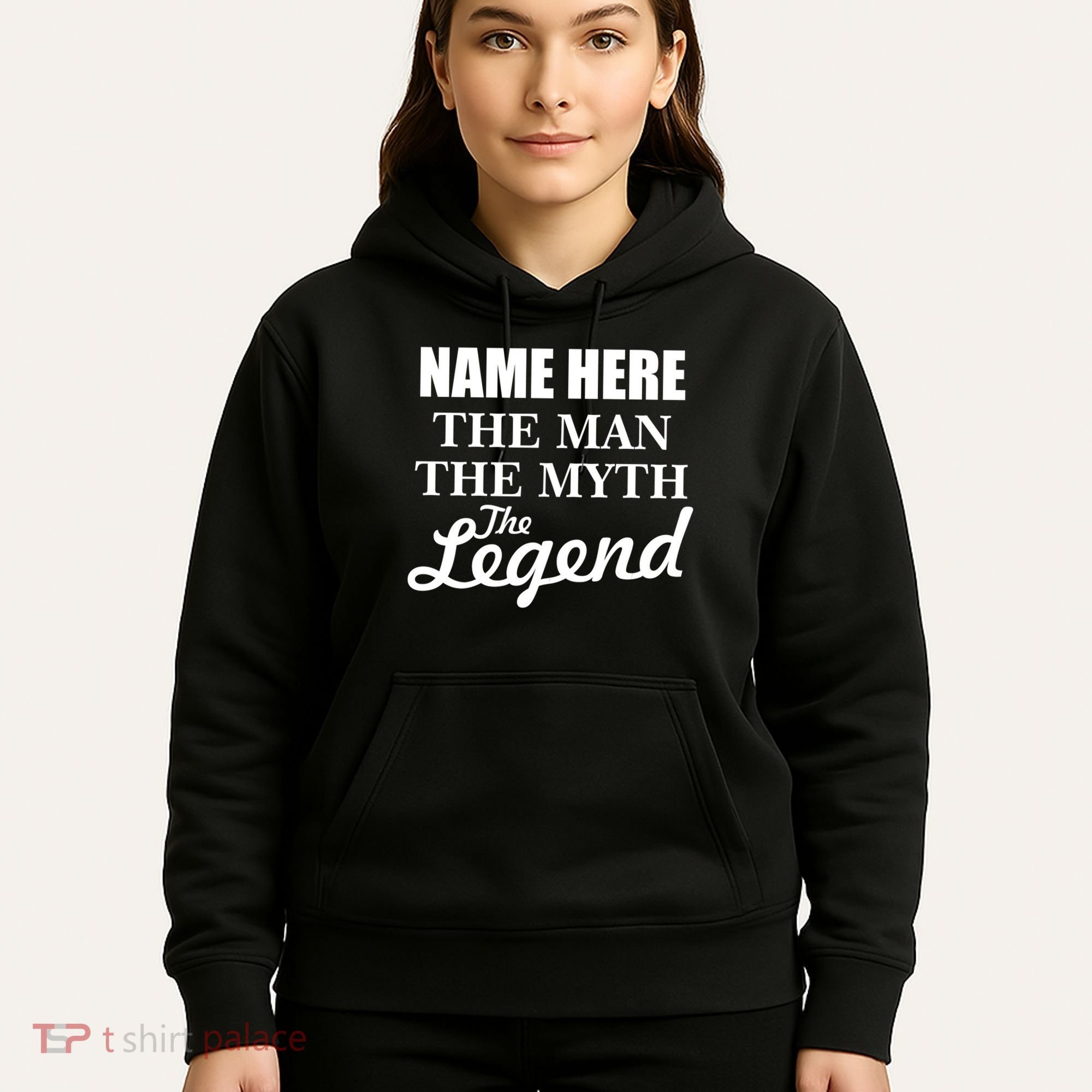 Personalize Name The Man Myth Legend Custom Hoodie