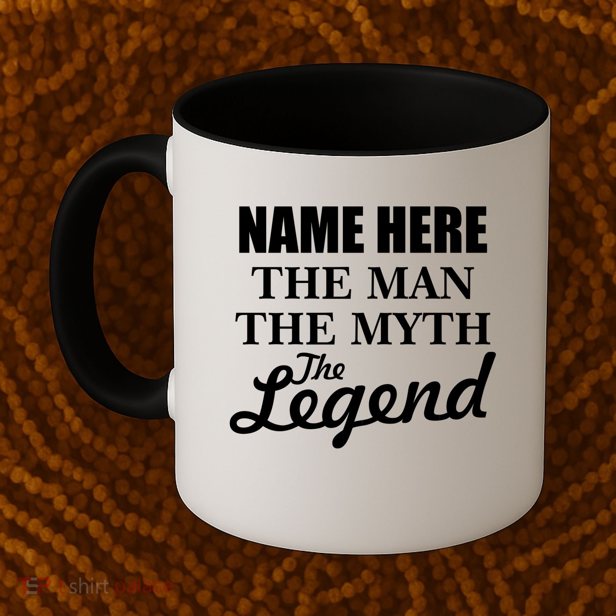 Personalize Name The Man Myth Legend Custom Coffee Mug