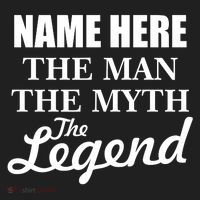 Personalize Name The Man Myth Legend Custom Beanie thumb 2