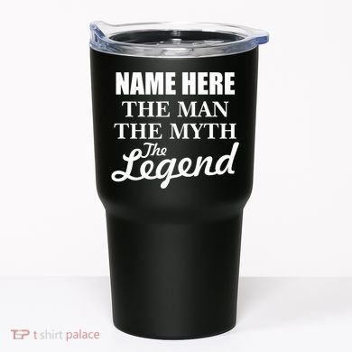 Personalize Name The Man Myth Legend Custom Tumbler