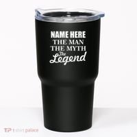Personalize Name The Man Myth Legend Custom Tumbler thumb 0