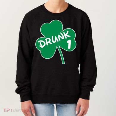 Personalize St Patricks Day Matching Custom Drunk Women's Sweatshirt