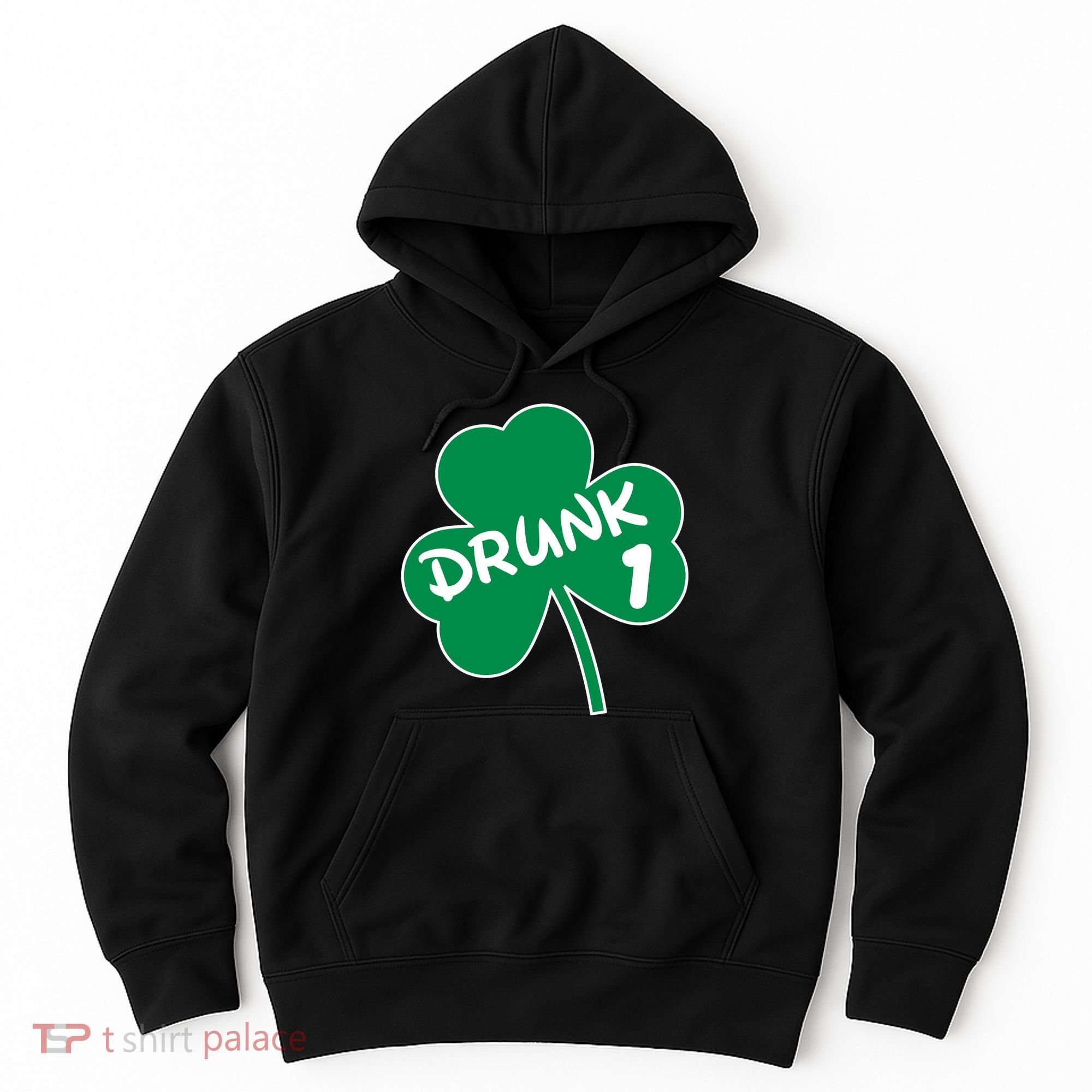 Personalize St Patricks Day Matching Custom Drunk Hoodie