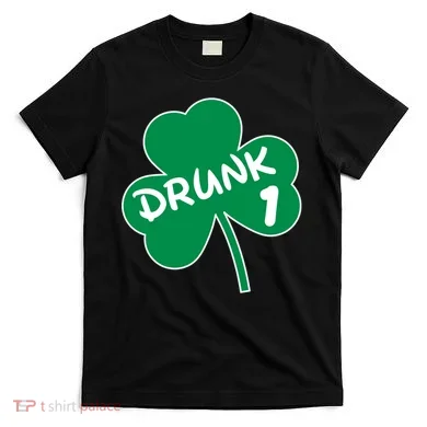 Personalize St Patricks Day Matching Custom Drunk T-Shirt