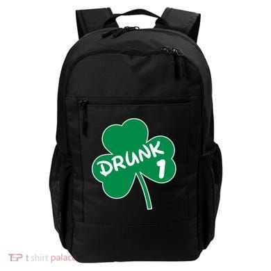 Personalize St Patricks Day Matching Custom Drunk Backpack