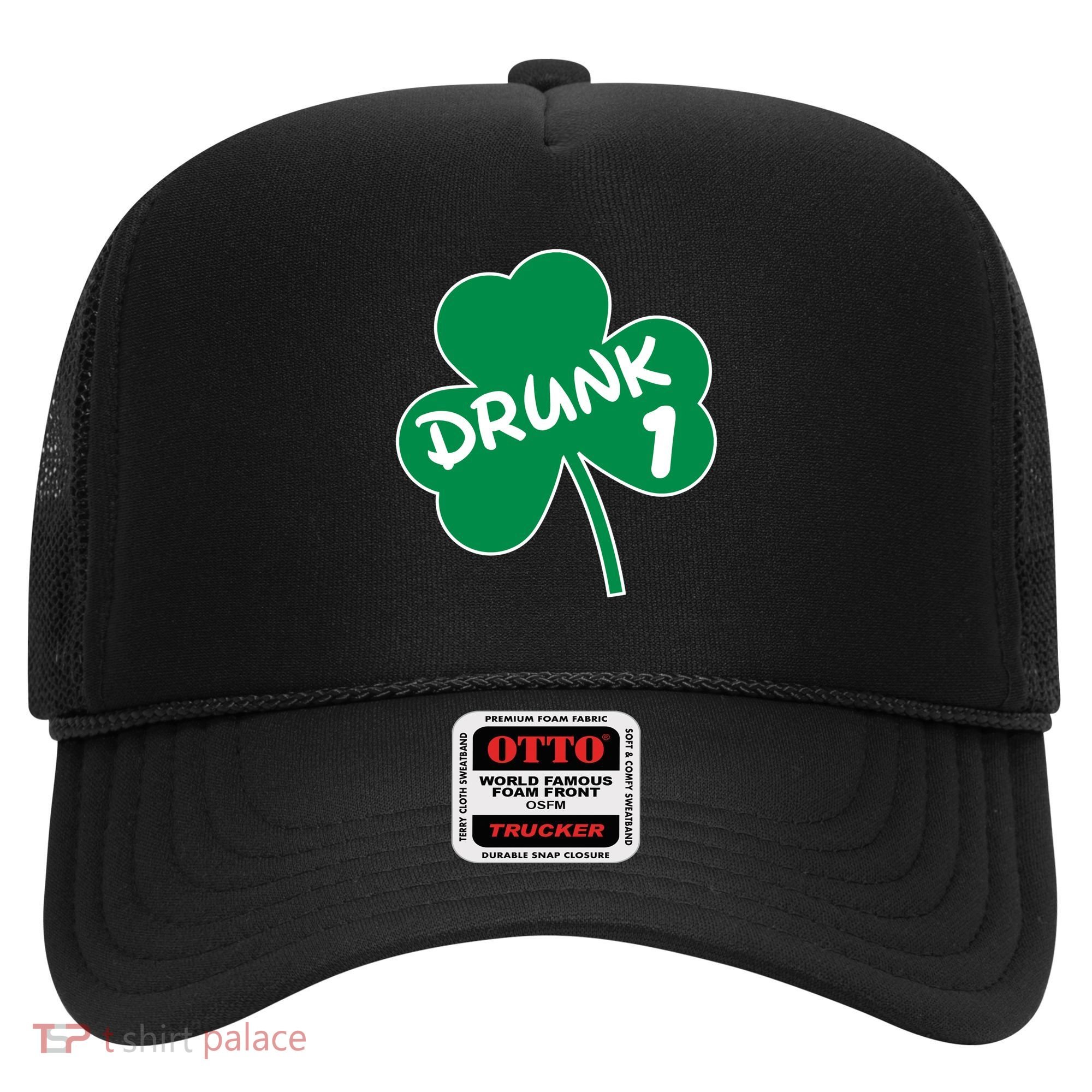 Personalize St Patricks Day Matching Custom Drunk Hat