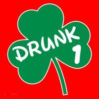 Personalize St Patricks Day Matching Custom Drunk Santa Hat thumb 1