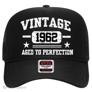 Personalize Vintage Birthday Age To Perfection Custom Year Hat