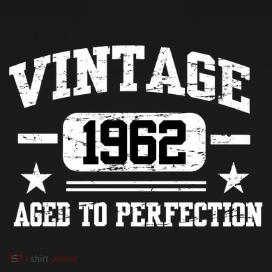 Personalize Vintage Birthday Age To Perfection Custom Year Women's T-Shirt