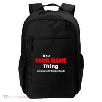 Personalized Funny You Wouldn't Understand Custom Name Backpack thumb 0