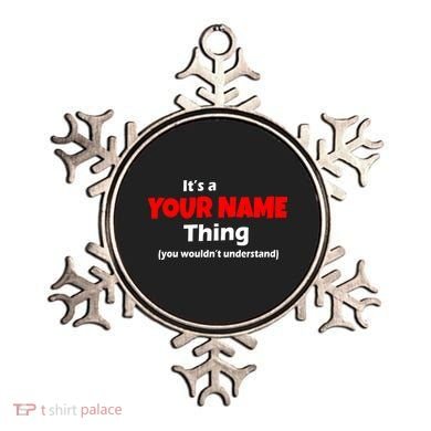 Personalized Funny You Wouldn't Understand Custom Name Ornament