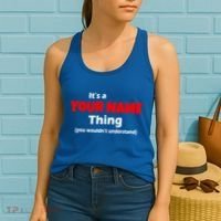 Personalized Funny You Wouldn't Understand Custom Name Women's Tank Top thumb 2
