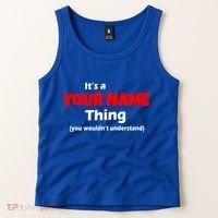 Personalized Funny You Wouldn't Understand Custom Name Tank Top thumb 2