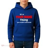 Personalized Funny You Wouldn't Understand Custom Name Kids Hoodie thumb 4