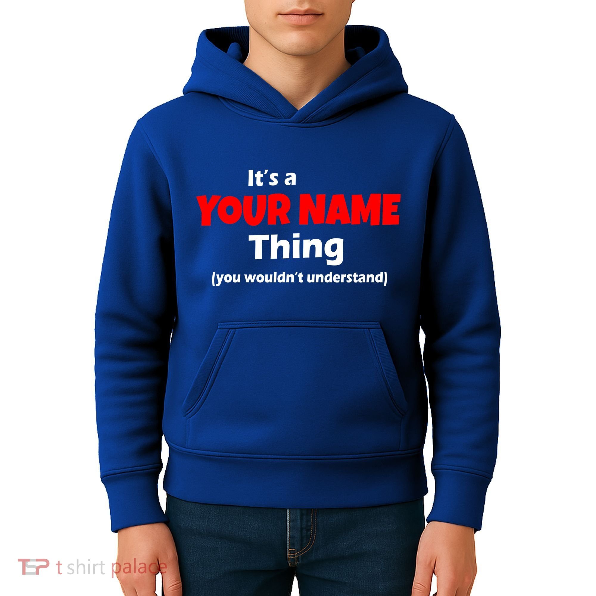 Personalized Funny You Wouldn't Understand Custom Name Kids Hoodie