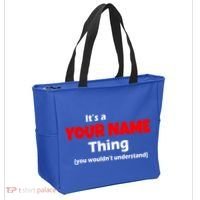 Personalized Funny You Wouldn't Understand Custom Name Tote Bag thumb 2