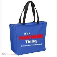 Personalized Funny You Wouldn't Understand Custom Name Tote Bag thumb 2