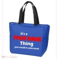 Personalized Funny You Wouldn't Understand Custom Name Tote Bag thumb 3