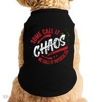 P E School Gift Physical Education Teacher Gift Chaos Gift Doggie Tank thumb 0
