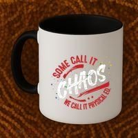 P E School Gift Physical Education Teacher Gift Chaos Gift Coffee Mug thumb 2