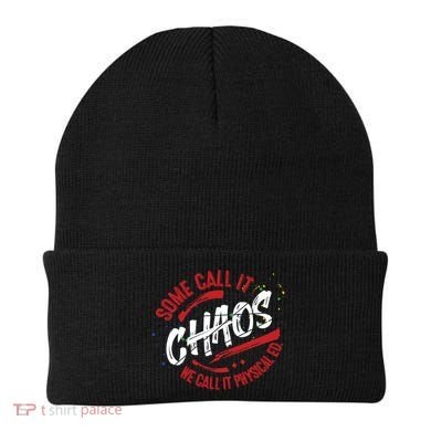 P E School Gift Physical Education Teacher Gift Chaos Gift Beanie
