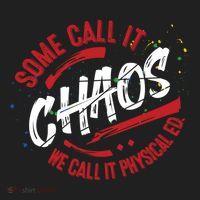 P E School Gift Physical Education Teacher Gift Chaos Gift Golf Towel thumb 3