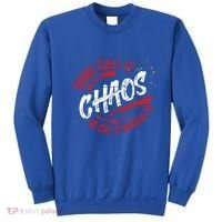 P E School Gift Physical Education Teacher Gift Chaos Gift Sweatshirt thumb 0