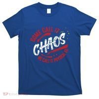 P E School Gift Physical Education Teacher Gift Chaos Gift T-Shirt thumb 0