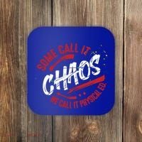 P E School Gift Physical Education Teacher Gift Chaos Gift Coaster thumb 0