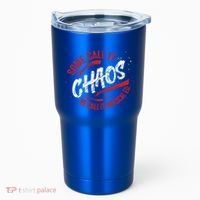 P E School Gift Physical Education Teacher Gift Chaos Gift Tumbler thumb 0