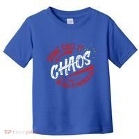 P E School Gift Physical Education Teacher Gift Chaos Gift Toddler T-Shirt thumb 0