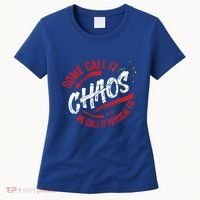P E School Gift Physical Education Teacher Gift Chaos Gift Women's T-Shirt thumb 0