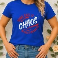 P E School Gift Physical Education Teacher Gift Chaos Gift Women's T-Shirt thumb 2