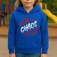 P E School Gift Physical Education Teacher Gift Chaos Gift Kids Hoodie thumb 3