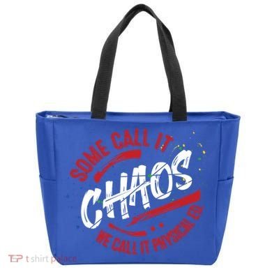 P E School Gift Physical Education Teacher Gift Chaos Gift Tote Bag