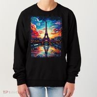 Paris Eiffel Tower I Love Paris Souvenir France Women's Sweatshirt thumb 0