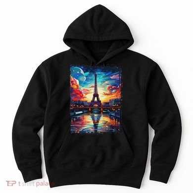 Paris Eiffel Tower I Love Paris Souvenir France Hoodie