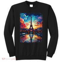 Paris Eiffel Tower I Love Paris Souvenir France Sweatshirt thumb 0