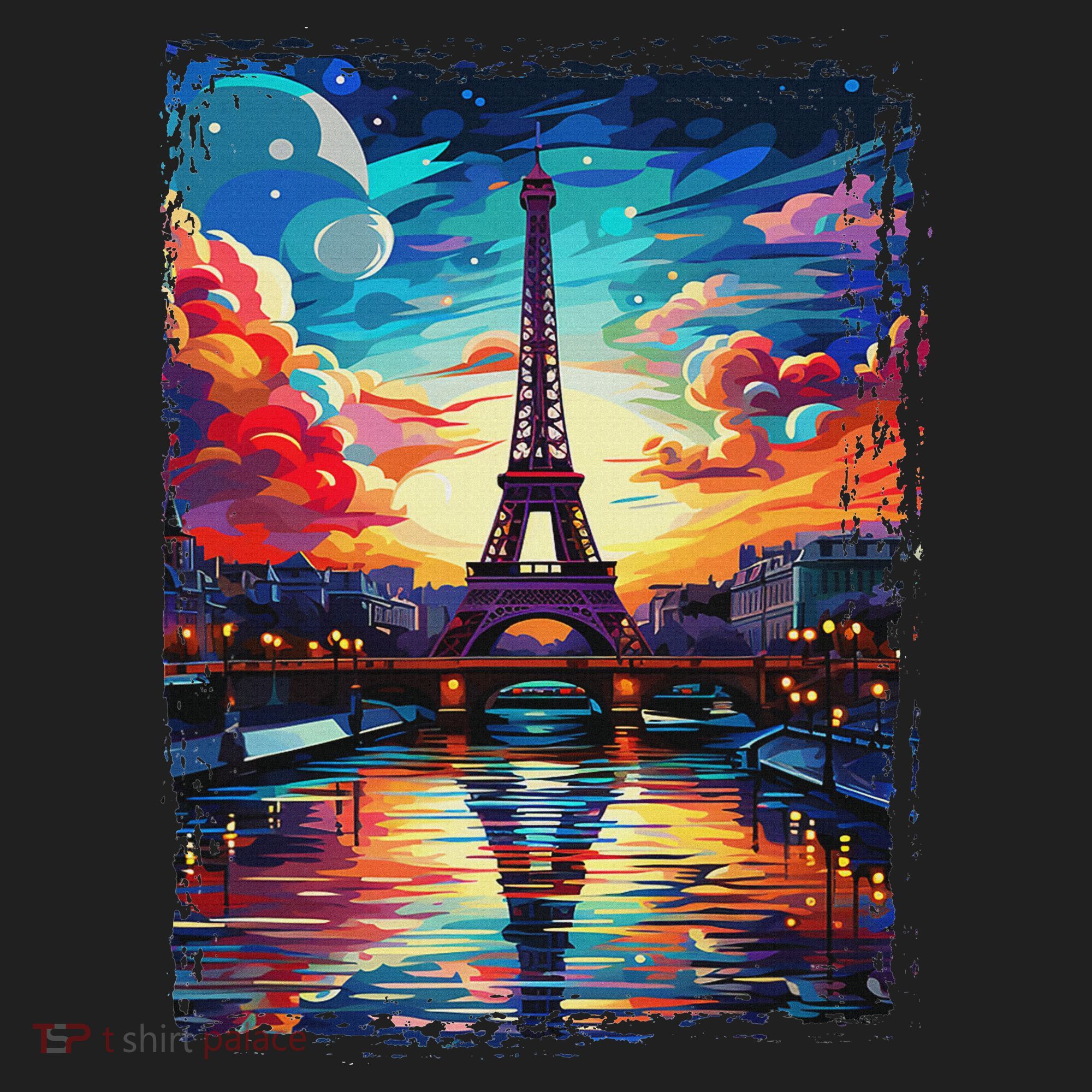Paris Eiffel Tower I Love Paris Souvenir France Beanie