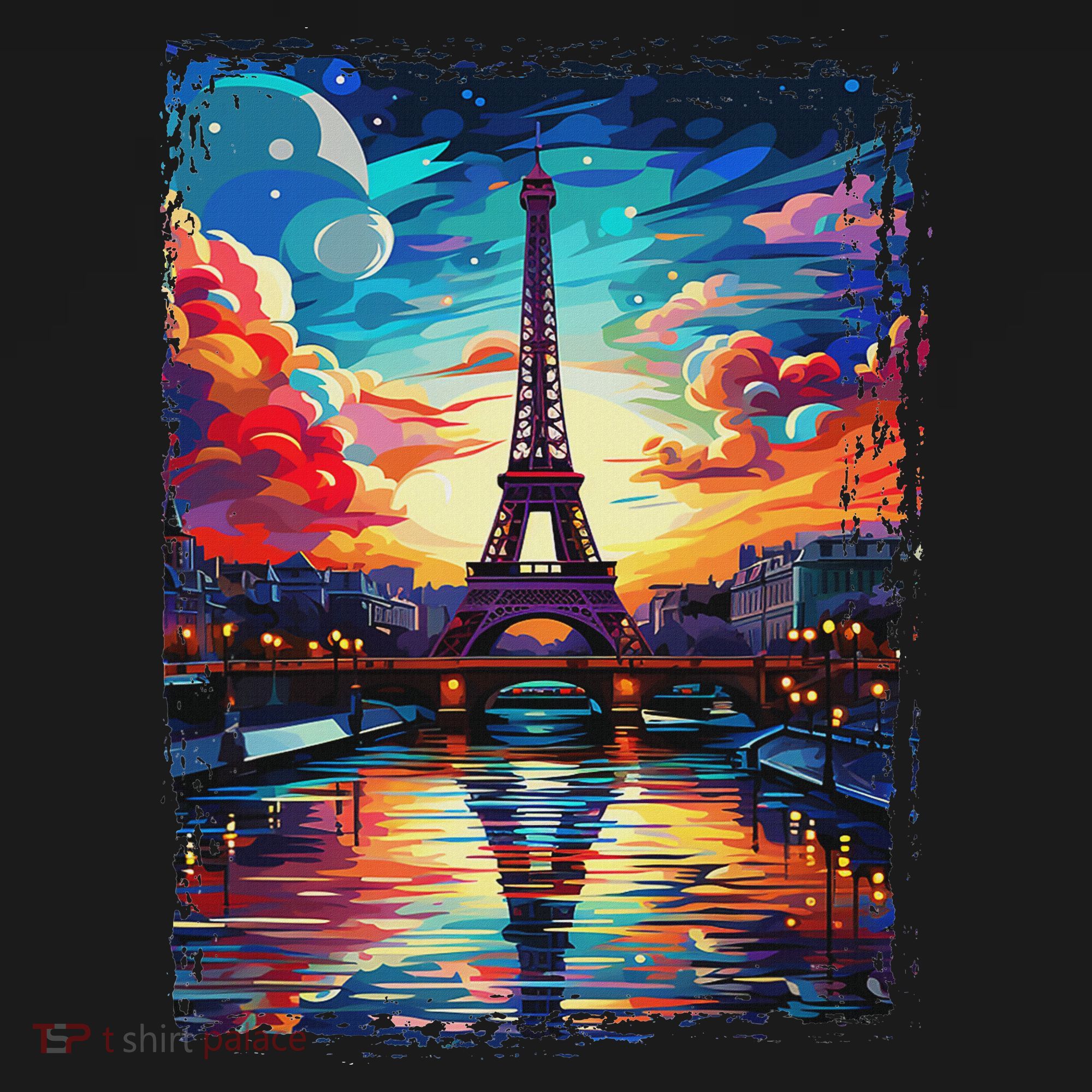 Paris Eiffel Tower I Love Paris Souvenir France Coaster